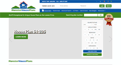 Desktop Screenshot of monsterhouseplans.com